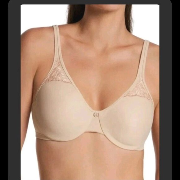 Bali Passion for Comfort Seamless Minimizer Bra 3385 Beige Nude 42DD - Picture 1 of 5